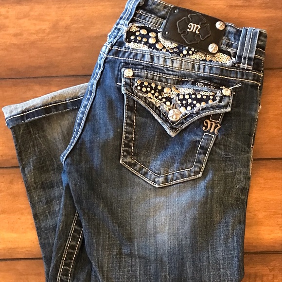 MISS ME cuffed capri. Size 28. Jean Capri - Picture 3 of 12